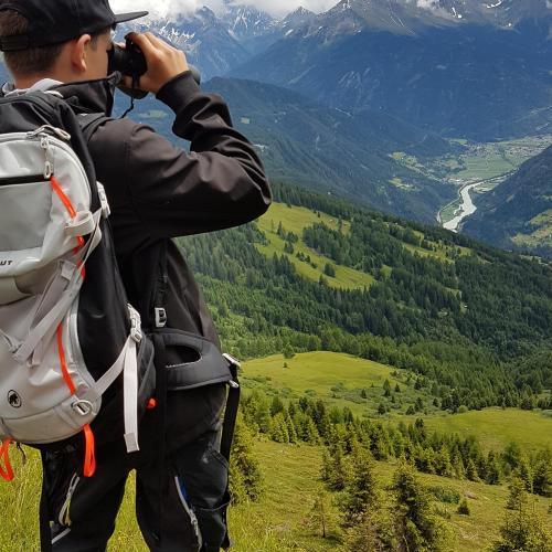 Fernglas durfte nicht fehlen