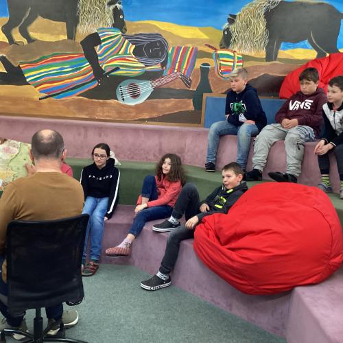 Büchereigestaltung Reading Club