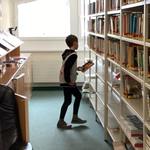 Büchereigestaltung Reading Club