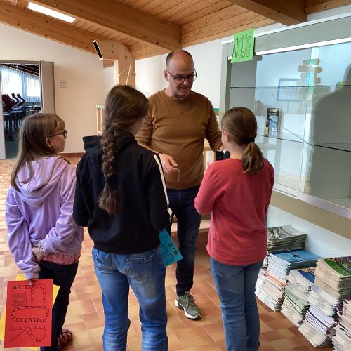 Büchereigestaltung Reading Club