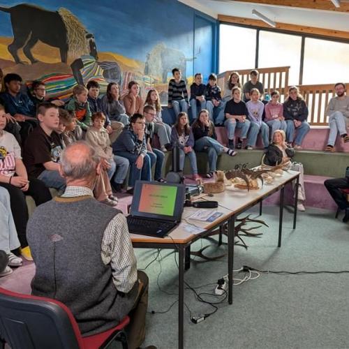 Jäger in der Schule