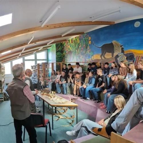 Jäger in der Schule