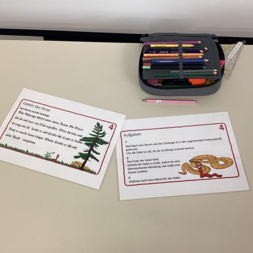 Fabeln Leseprojekt