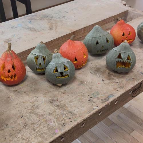 Halloween Kürbisse