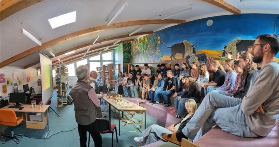 Jäger in der Schule