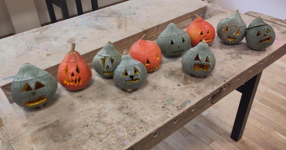 Halloween Kürbisse
